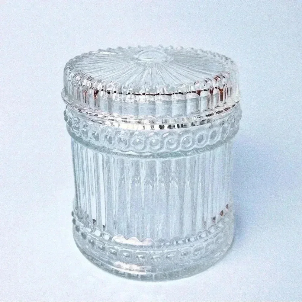 Amway American Vintage Glass Reproduction Of Circa 1850 Glass Jar Apothecary